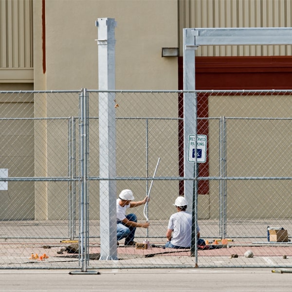 how much time can i lease the temporary fence for my construction site or event in Whitehorse SD